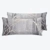 Set Of 2 Mini Metallic Willow Velvet Pillow 2 Set Of 2 Mini Metallic Willow Velvet Pillow -Home Comprehensive Shop 1619826