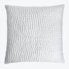 Hand Stitched Euro Sham, Gray 2 Hand Stitched Euro Sham, Gray -Home Comprehensive Shop 1619860 a