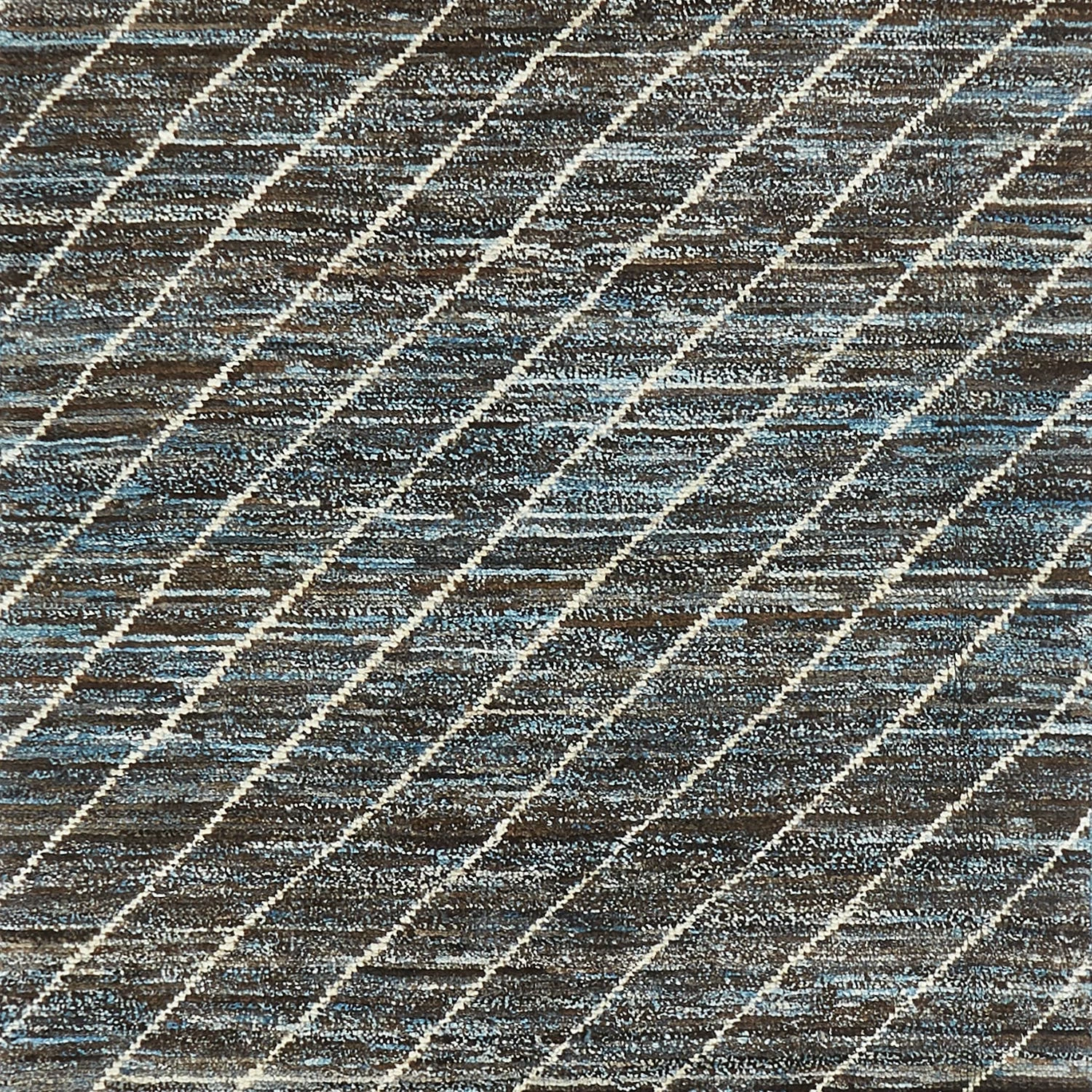 Grey Moroccan Wool Runner - 3'1" X 11'3" 4 Grey Moroccan Wool Runner - 3'1" X 11'3" - Image 2