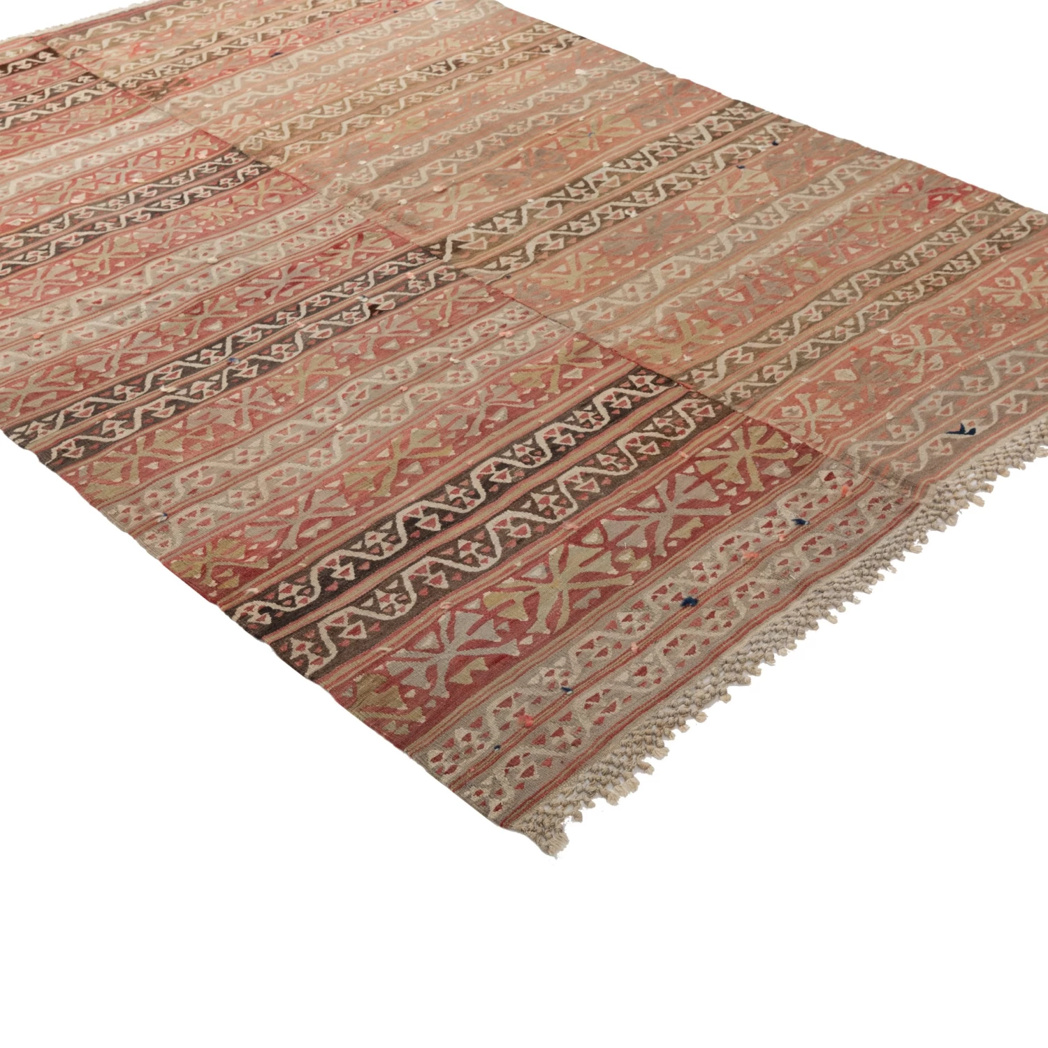 Multi Traditional Wool Rug - 5'6" X 8' 5 Multi Traditional Wool Rug - 5'6" X 8' - Image 3
