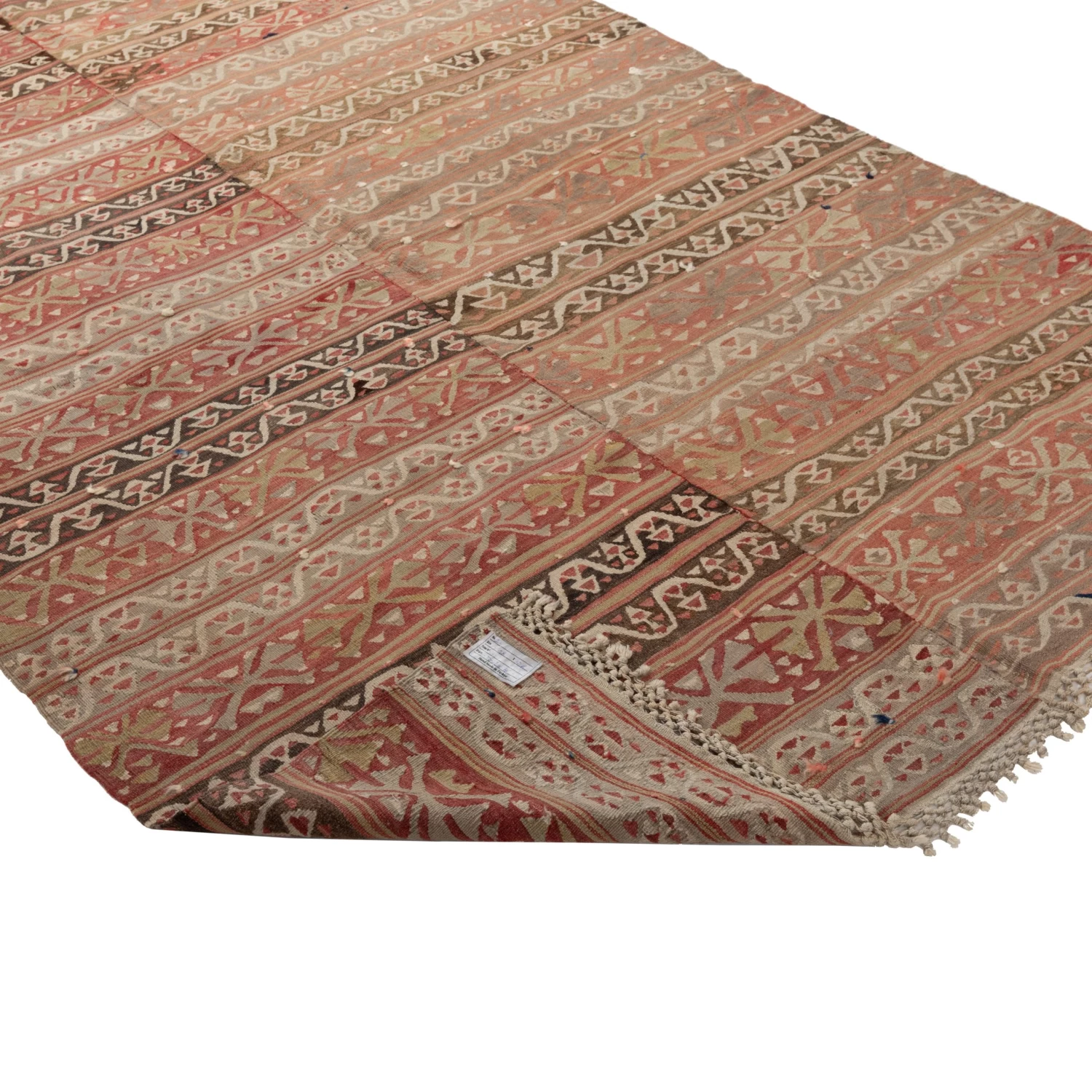 Multi Traditional Wool Rug - 5'6" X 8' 6 Multi Traditional Wool Rug - 5'6" X 8' - Image 4