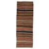 Brown Vintage Striped Kilim Runner - 4'11" X 14'2" -Home Comprehensive Shop 1621408 1