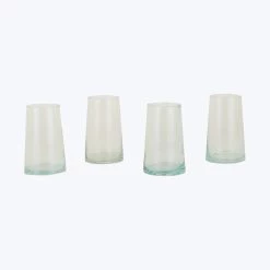 Recycled Glass Tumbler, Set Of 4