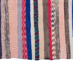 Multi Vintage Flatweave Wool Rug - 6'10" X 11' -Home Comprehensive Shop 1624141 5