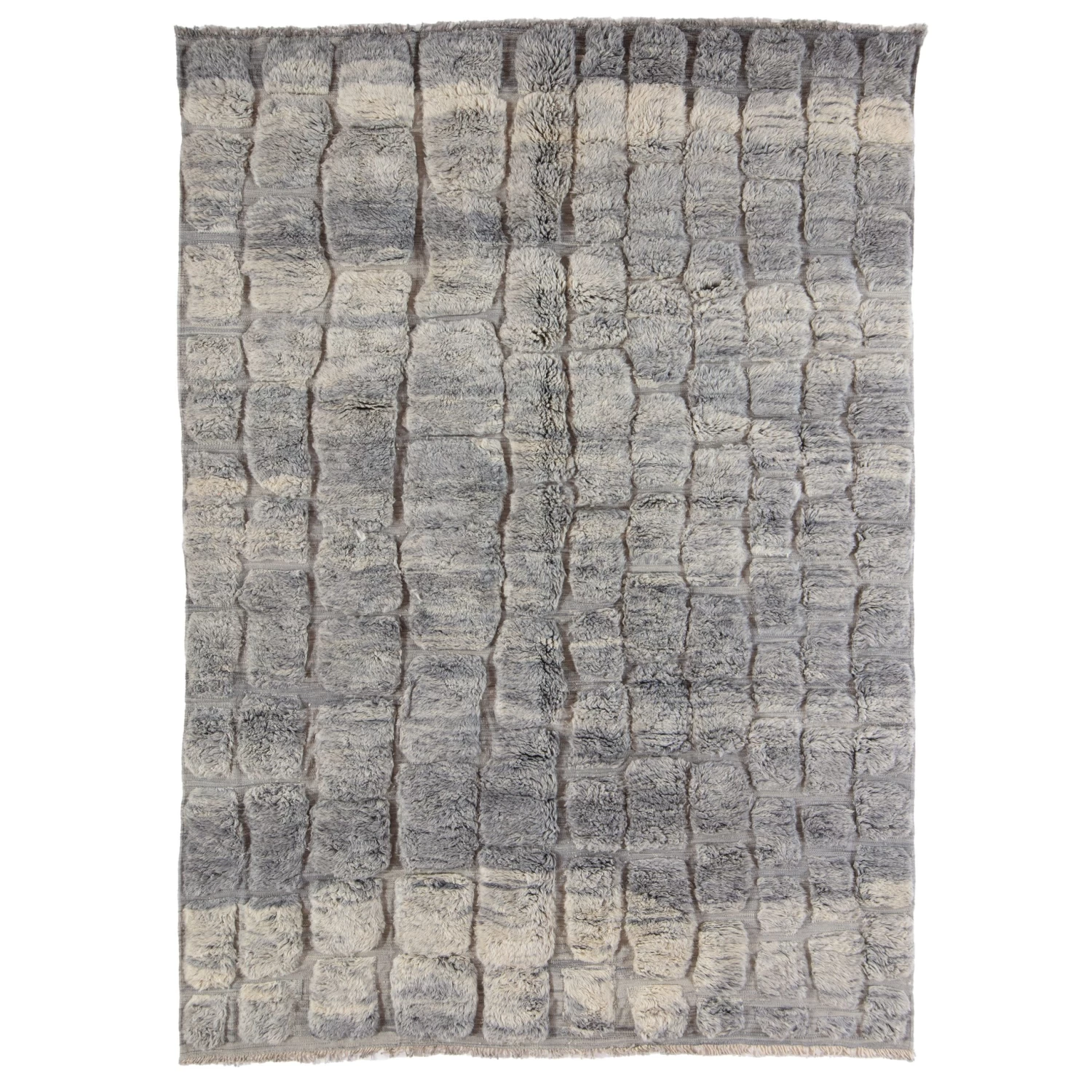 Silver Wool Rug - 10'2" X 13'11" 3 Silver Wool Rug - 10'2" X 13'11"