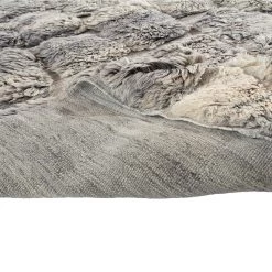 Silver Wool Rug - 10'2" X 13'11" 7 Silver Wool Rug - 10'2" X 13'11" -Home Comprehensive Shop 1624251b