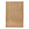 Beige Vintage Traditional Wool Oushak Rug - 8'2" X 11'7"