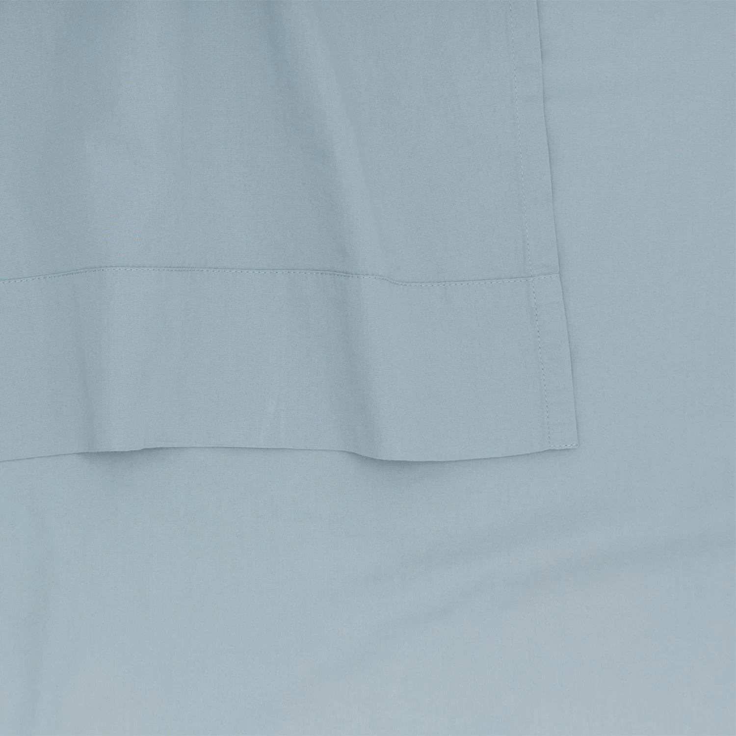 Essential Percale Sheet Set Sky 12 Essential Percale Sheet Set Sky - Image 10