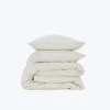 Essential Percale Duvet Cover Ivory 2 Essential Percale Duvet Cover Ivory -Home Comprehensive Shop 2000560 1
