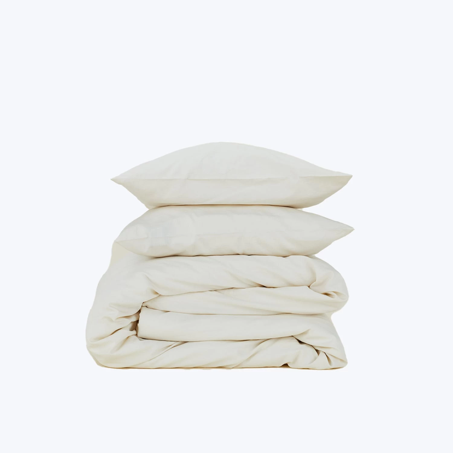 Essential Percale Duvet Cover Ivory 3 Essential Percale Duvet Cover Ivory