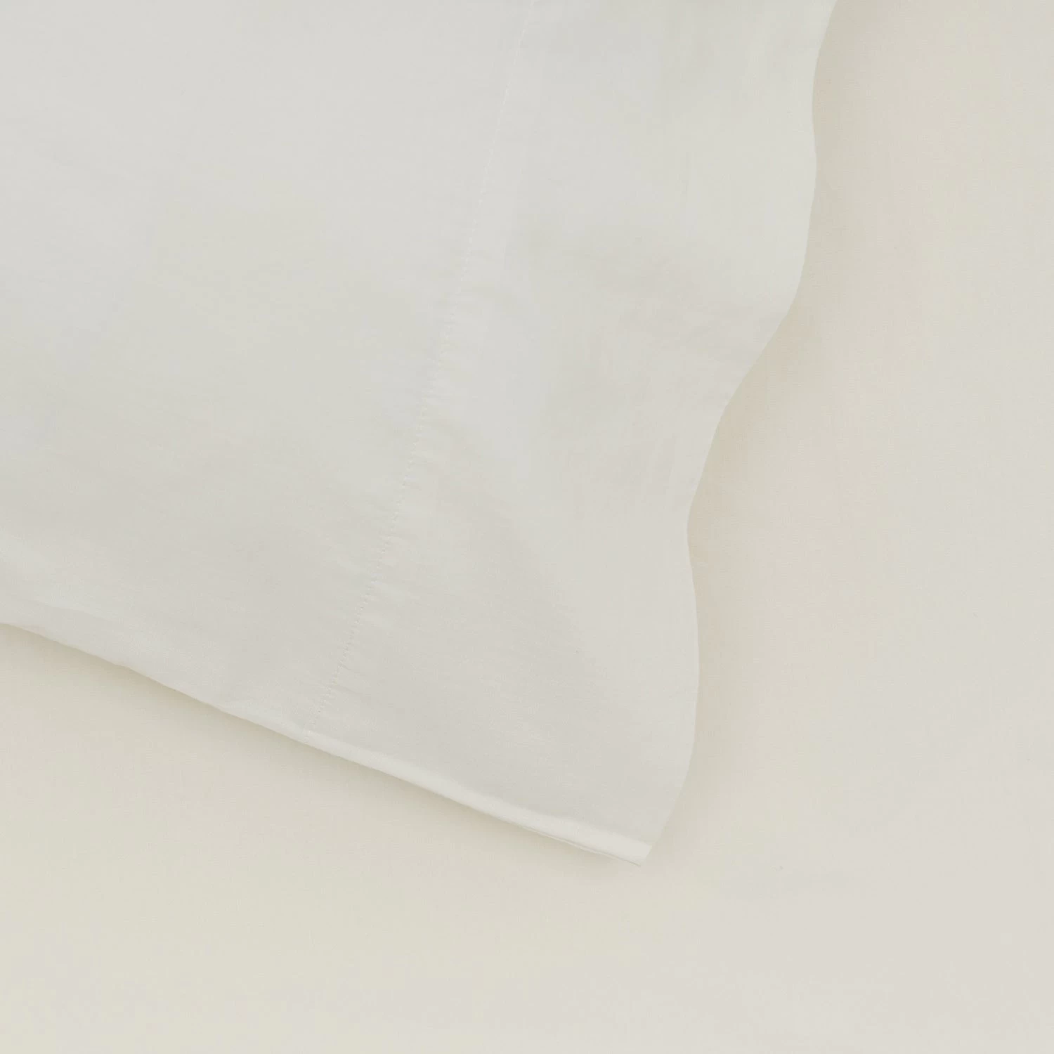 Essential Percale Sheet Ivory 7 Essential Percale Sheet Ivory - Image 5