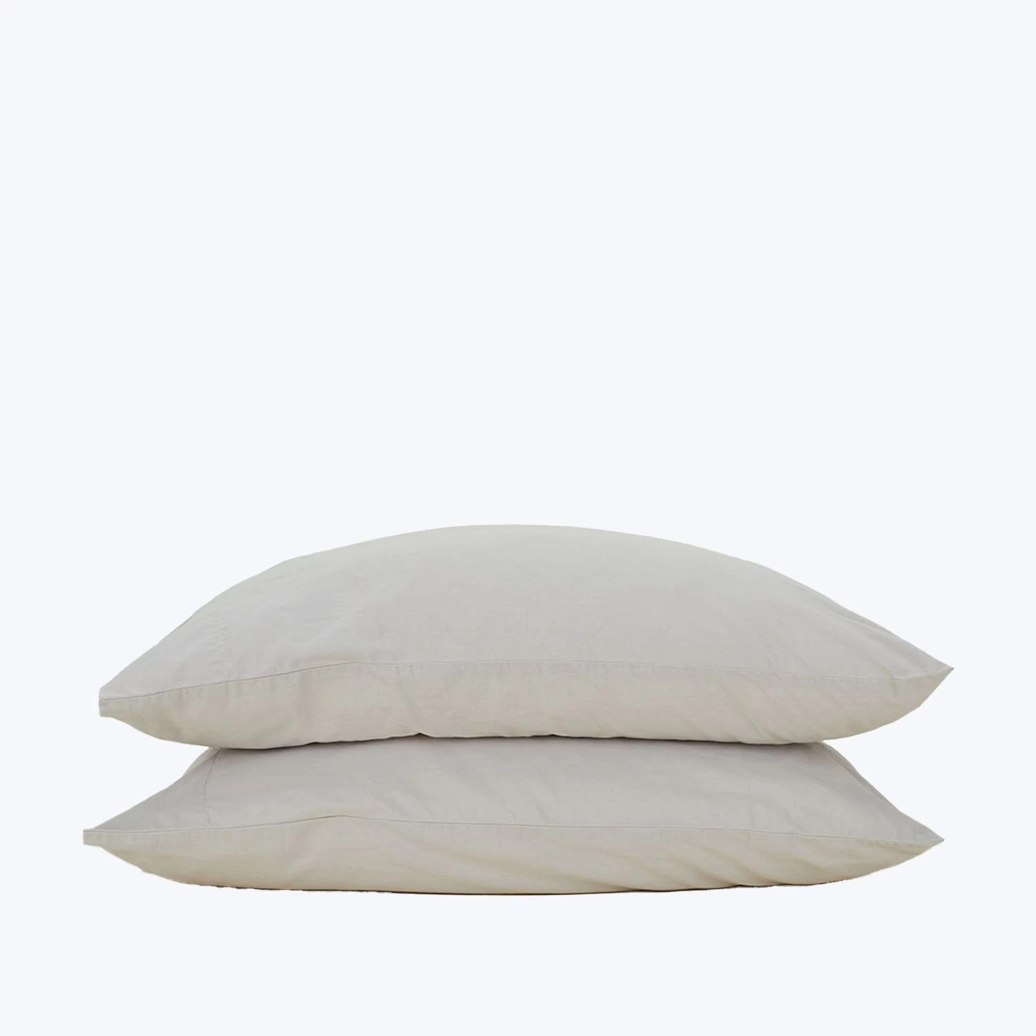 Essential Percale Sheet Set Light Grey 7 Essential Percale Sheet Set Light Grey - Image 5