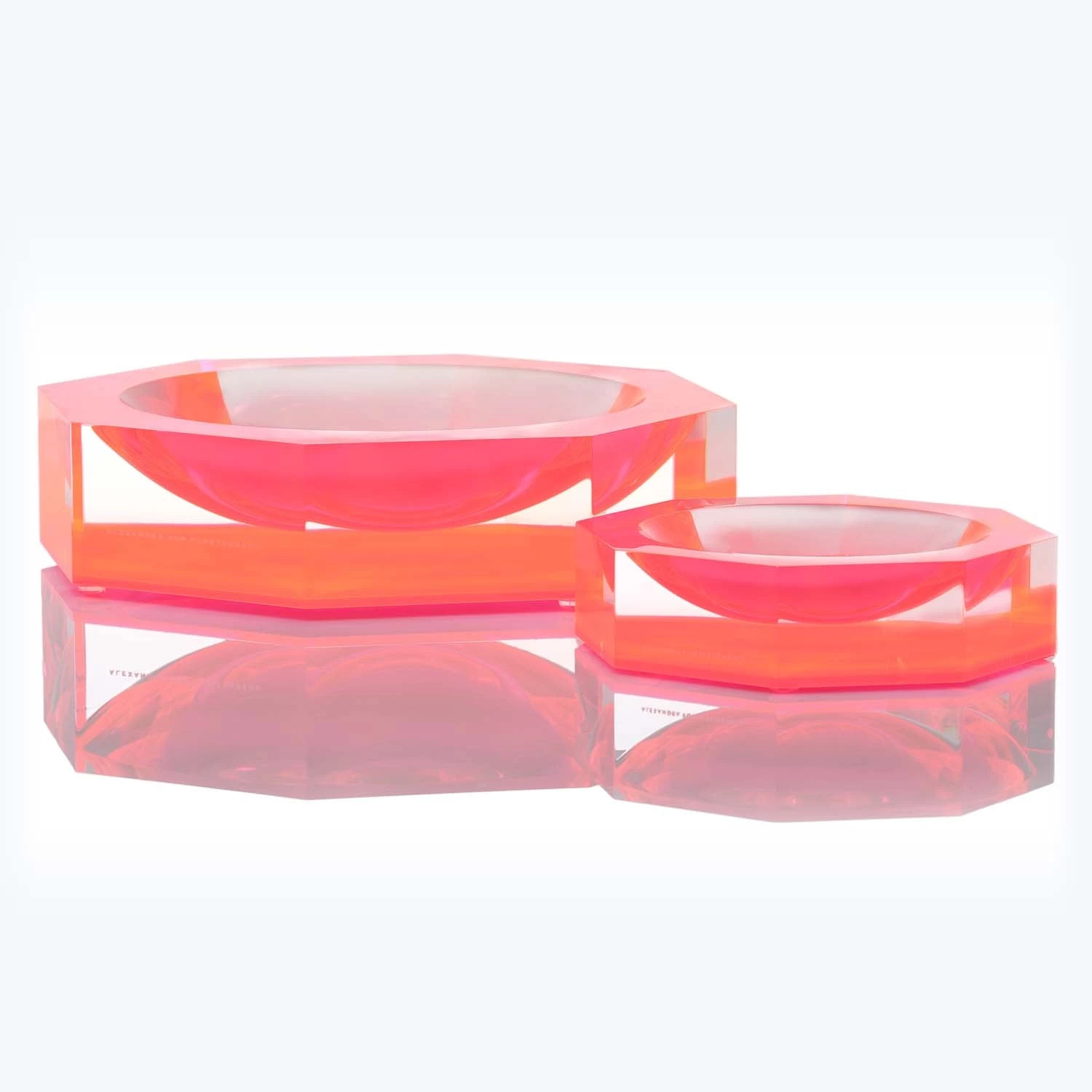 Neon Pink Nut Bowl 12 Neon Pink Nut Bowl - Image 10