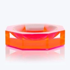 Neon Pink Nut Bowl