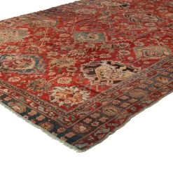 Red Vintage Traditional Wool Rug - 9'10" X 14'10" -Home Comprehensive Shop 2005453 3
