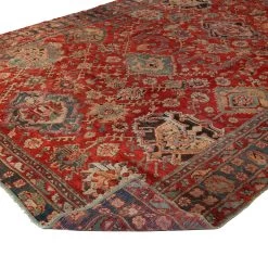 Red Vintage Traditional Wool Rug - 9'10" X 14'10" -Home Comprehensive Shop 2005453 4