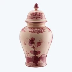 Ginori 1735 Oriente Vermiglio Potiche Vase