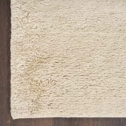 Beige Textured Wool Rug - 6' X 9' 13 Beige Textured Wool Rug - 6' X 9' -Home Comprehensive Shop 2006442 6