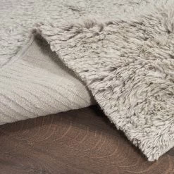 Beige Textured Wool Rug - 6'1" X 9' 12 Beige Textured Wool Rug - 6'1" X 9' -Home Comprehensive Shop 2006446 5