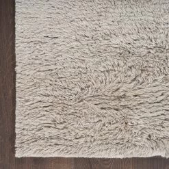 Beige Textured Wool Rug - 6'1" X 9' 13 Beige Textured Wool Rug - 6'1" X 9' -Home Comprehensive Shop 2006446 6