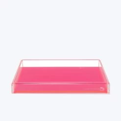 Neon Pink Tray -Home Comprehensive Shop 2006606 1
