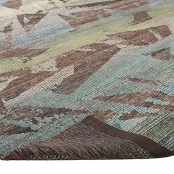 Brown Modern Silk Rug - 10' X 13'1" -Home Comprehensive Shop 2006911 3