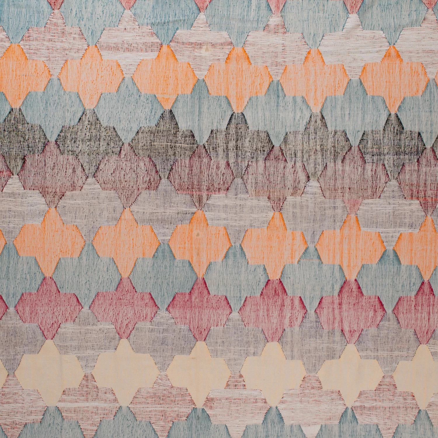 Flatweave Wool Cotton Rug - 12'x15'5" 4 Flatweave Wool Cotton Rug - 12'x15'5" - Image 2