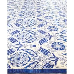 Blue Transitional Wool Rug - 11'10" X 20'9" 13 Blue Transitional Wool Rug - 11'10" X 20'9" -Home Comprehensive Shop 2009685 3