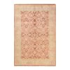 Orange Traditional Wool Rug - 6'1" X 9'
