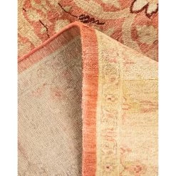 Orange Traditional Wool Rug - 6'1" X 9' 15 Orange Traditional Wool Rug - 6'1" X 9' -Home Comprehensive Shop 2009703 6