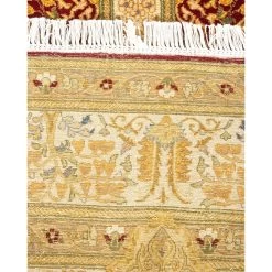 Red Traditional Wool Rug - 7'1" X 7'1" 14 Red Traditional Wool Rug - 7'1" X 7'1" -Home Comprehensive Shop 2009730 5