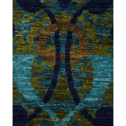 Green Transitional Wool Rug - 9'10" X 14'4" 12 Green Transitional Wool Rug - 9'10" X 14'4" -Home Comprehensive Shop 2009749 2
