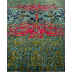 Green Transitional Wool Rug - 9'10" X 14'4" 13 Green Transitional Wool Rug - 9'10" X 14'4" -Home Comprehensive Shop 2009749 3