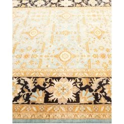 Blue Traditional Wool Rug - 6' X 7'9" 13 Blue Traditional Wool Rug - 6' X 7'9" -Home Comprehensive Shop 2009849 4