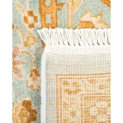 Blue Traditional Wool Rug - 6' X 7'9" 14 Blue Traditional Wool Rug - 6' X 7'9" -Home Comprehensive Shop 2009849 5