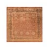 Orange Traditional Wool Rug - 8'3" X 8'4" 2 Orange Traditional Wool Rug - 8'3" X 8'4" -Home Comprehensive Shop 2009850 1