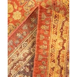 Orange Traditional Wool Rug - 8'3" X 8'4" 15 Orange Traditional Wool Rug - 8'3" X 8'4" -Home Comprehensive Shop 2009850 6