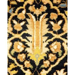 Black Traditional Wool Runner - 2'6" X 10'5" 12 Black Traditional Wool Runner - 2'6" X 10'5" -Home Comprehensive Shop 2009867 3