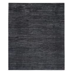 Ribbed Rug - Onyx Black