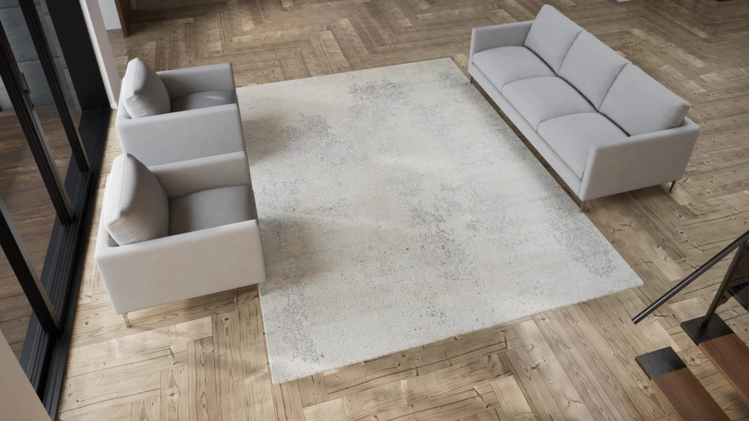 Transitional Rug - Ivory 17 Transitional Rug - Ivory - Image 15