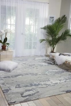 Slate Modern Wool Luxcelle Blend Rug 15 Slate Modern Wool Luxcelle Blend Rug -Home Comprehensive Shop 2010568 04