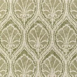 Celadon Texturedd Damask Fabric