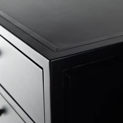 Black Metal Tall Dresser 12 Black Metal Tall Dresser -Home Comprehensive Shop 2011605 5