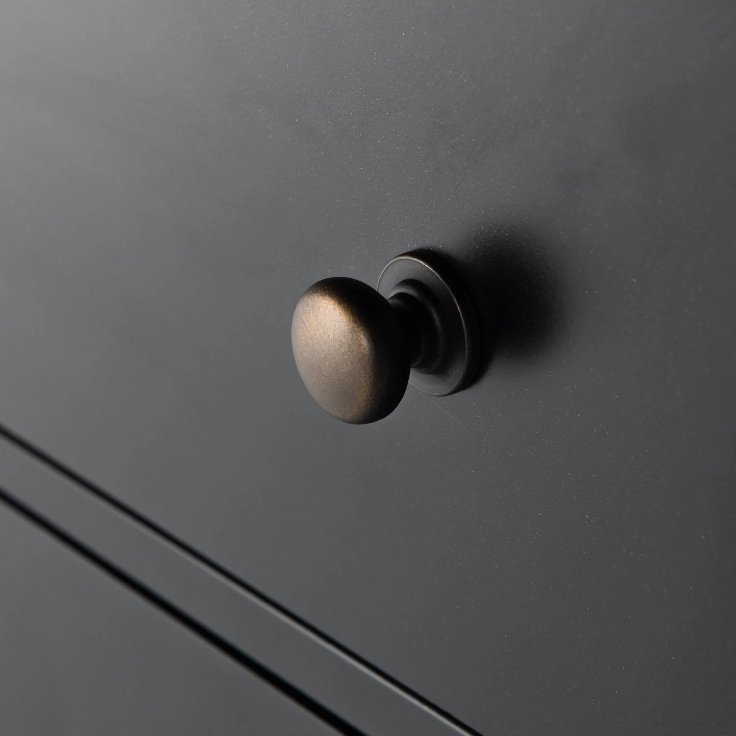 Black Metal Tall Dresser 7 Black Metal Tall Dresser - Image 5