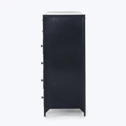 Black Metal Tall Dresser 15 Black Metal Tall Dresser -Home Comprehensive Shop 2011605 9