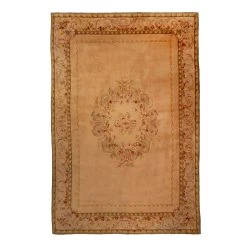 Gold Antique Traditional Wool Rug - 12'x 17'6"