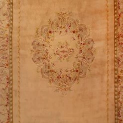 Gold Antique Traditional Wool Rug - 12'x 17'6" 17 Gold Antique Traditional Wool Rug - 12'x 17'6" -Home Comprehensive Shop 2011745 2