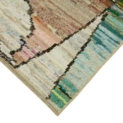 Multicolored Moroccan Wool Cotton Blend Rug - 8'3" X 12'7" -Home Comprehensive Shop 2011902 4