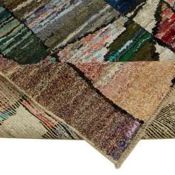 Multicolored Moroccan Wool Cotton Blend Rug - 8'3" X 12'7" -Home Comprehensive Shop 2011902 6