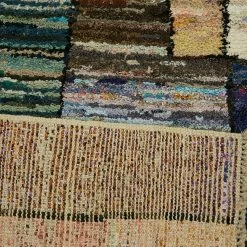Multicolored Moroccan Wool Cotton Blend Rug - 8'3" X 12'7" -Home Comprehensive Shop 2011902 7